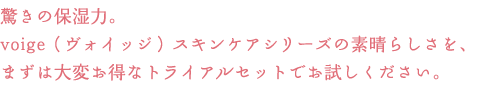 �����̕ێ��́B
voige�i���H�C�b�W�j�X�L���P�A�V���[�Y�̑f���炵�����A
�܂��͑�ς����ȃg���C�A���Z�b�g�ł��������������B