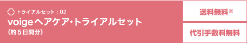 voigeヘアケア・トライアルセット