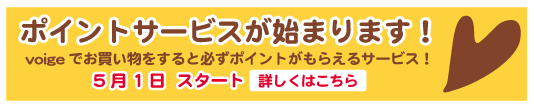 voigeポイントサービスのご案内